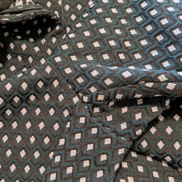 💚🖤 Anthropologie Cartonnier Textured Charlie Crop Flare Trousers, 8 - Picture 6 of 11